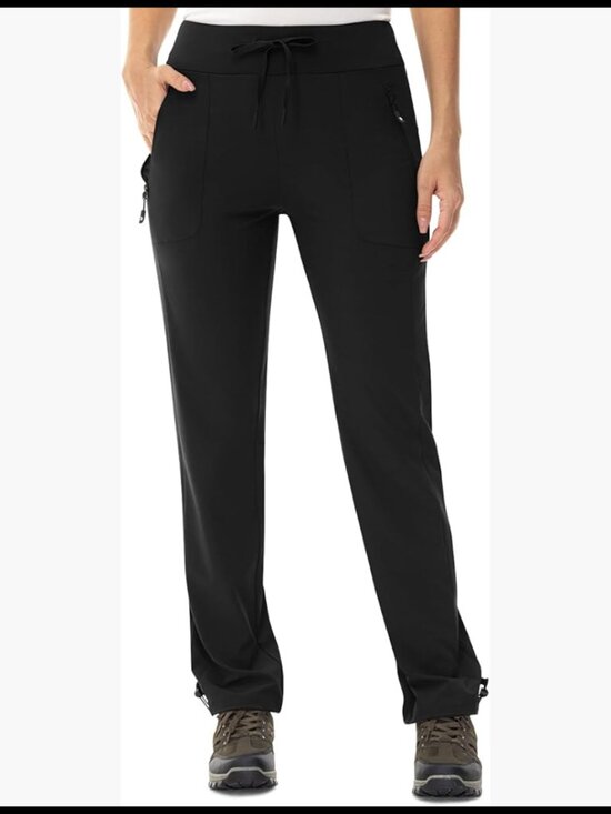 Lightweight Water Resistant Hiking Pants Stretch Quick Dry Outdoor Travel Casual